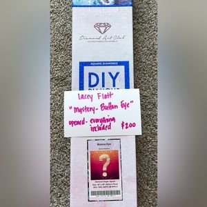 DAC mystery button eye by Enys Guerrero diamond painting